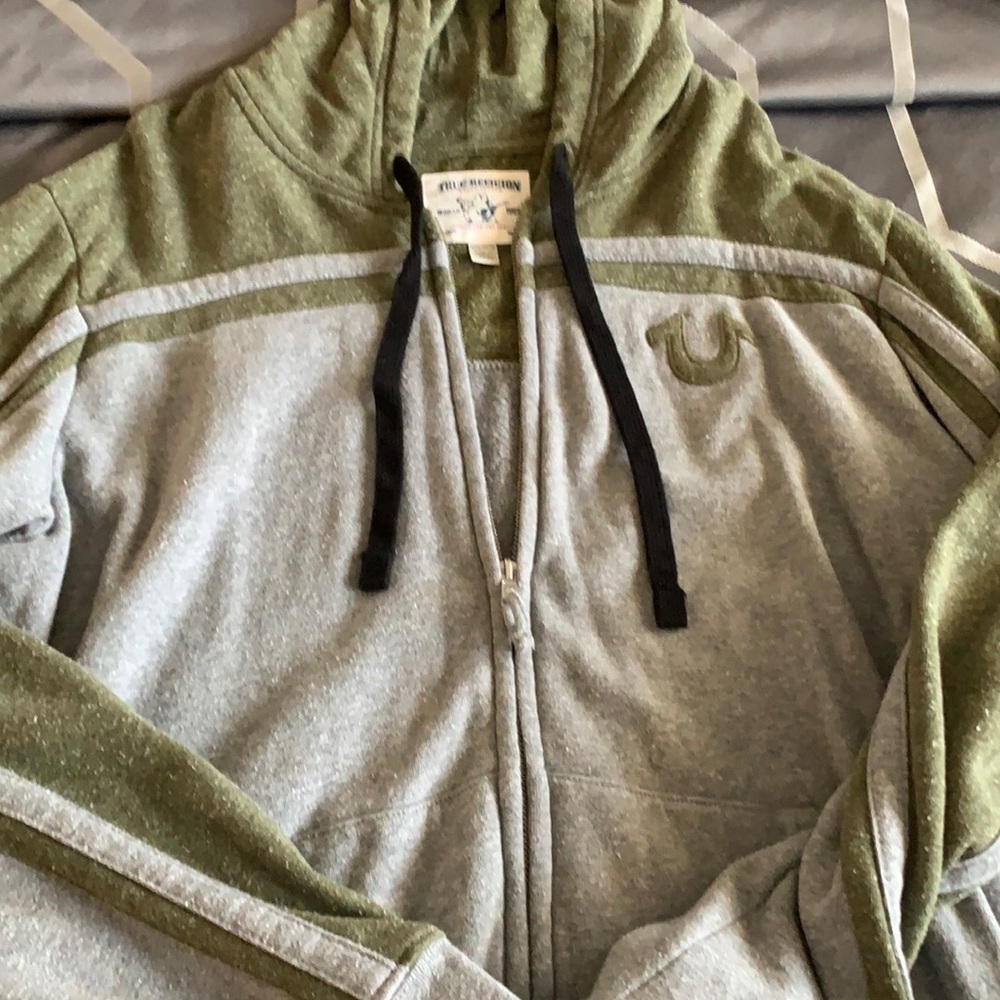 True Religion Full -Zip Hoodie